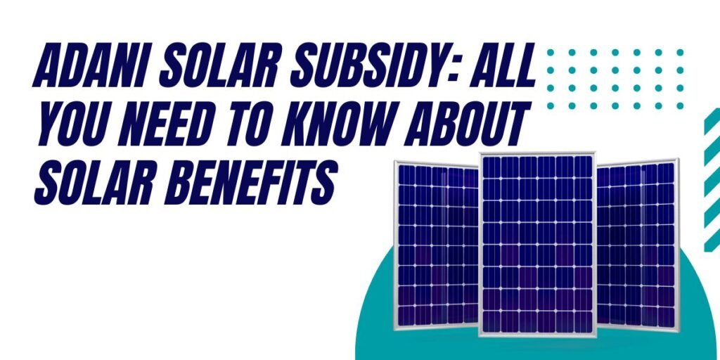 Adani Solar panel